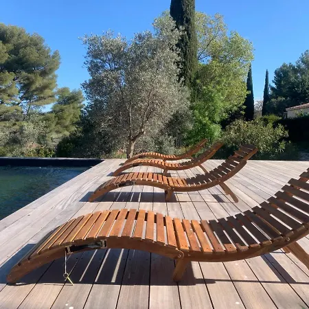 Charming Vineyard Lodge: Poolside Retreat Near Bandol Beaches Holiday home *